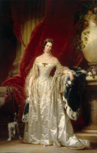 Репродукция картины "portrait of empress alexandra fedorovna" художника "робертсон кристина"