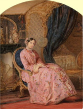 Копия картины "portrait of grand duchess maria nikolaevna" художника "робертсон кристина"