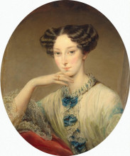 Копия картины "portrait of grand duchess maria alexandrovna" художника "робертсон кристина"