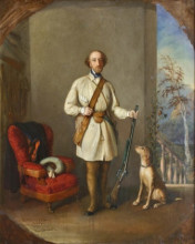 Картина "portrait of nicolae golescu" художника "розенталь константин даниэль"