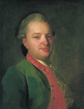 Картина "portrait of the poet vasily maykov" художника "рокотов фёдор"