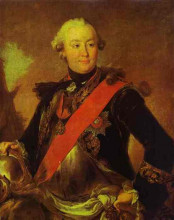 Картина "portrait of count g.g.orlov" художника "рокотов фёдор"