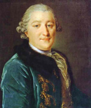 Копия картины "portrait of count i.g.orlov" художника "рокотов фёдор"