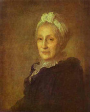 Копия картины "portrait of anna yuryevna kvashnina-samarina" художника "рокотов фёдор"