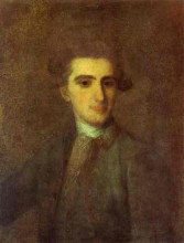 Репродукция картины "portrait of n.e.struisky" художника "рокотов фёдор"