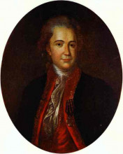 Копия картины "portrait of an unknown man" художника "рокотов фёдор"