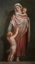 Репродукция картины "charity (triptych, right wing)" художника "аллен дэвид"