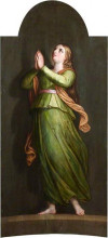 Копия картины "hope (triptych, centre panel)" художника "аллен дэвид"