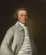 Репродукция картины "alderman thomas wilson, mayor of kendal (1763–1764)" художника "ромни джордж"
