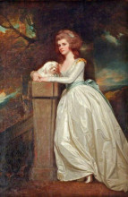 Копия картины "sarah rodbard (c.1765–1795)" художника "ромни джордж"
