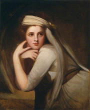 Копия картины "emma, lady hamilton" художника "ромни джордж"