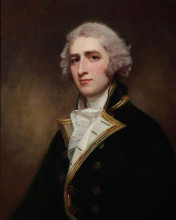 Копия картины "captain william bentinck (1764–1813)" художника "ромни джордж"