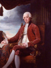 Репродукция картины "charles jenkinson, 1st earl of liverpool" художника "ромни джордж"