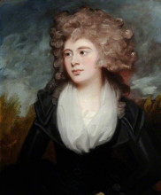 Копия картины "mary mcdonald chichester (1768–1825), wife of thomas hugh clifford constable" художника "ромни джордж"