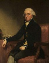 Репродукция картины "george harry grey (1737–1819), 5th earl of stamford" художника "ромни джордж"