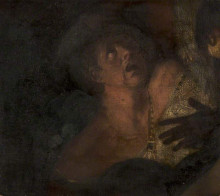 Копия картины "a courtier (fragment of &#39;the tempest act i, scene 1&#39;)" художника "ромни джордж"