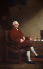 Репродукция картины "anthony todd (1716–1798)" художника "ромни джордж"