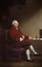 Картина "anthony todd (1716–1798)" художника "ромни джордж"