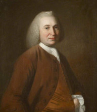 Репродукция картины "hugh holme, deputy recorder of kendal" художника "ромни джордж"