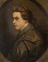 Репродукция картины "richard cumberland (1732–1811)" художника "ромни джордж"
