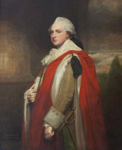 Копия картины "sir brownlow cust (1744–1807), 1st baron brownlow" художника "ромни джордж"