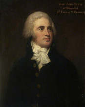 Копия картины "the honourable john eliot (1761–1823), 1st earl of st germans" художника "ромни джордж"