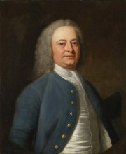 Картина "thomas holme, mayor of kendal (1741–1742 &amp; 1755–1756)" художника "ромни джордж"