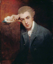 Копия картины "william hayley (1745–1820)" художника "ромни джордж"