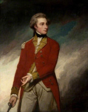 Репродукция картины "lieutenant colonel sir charles stuart (1753–1801)" художника "ромни джордж"