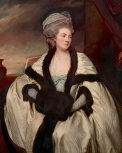Копия картины "mary bootle (d.1813), mrs wilbraham bootle" художника "ромни джордж"