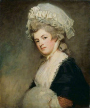 Картина "mrs mary robinson" художника "ромни джордж"