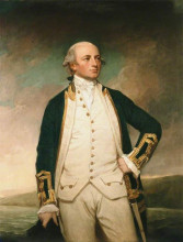 Картина "captain william peere williams" художника "ромни джордж"