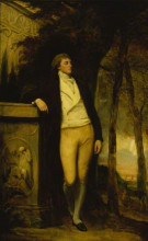 Репродукция картины "william beckford (1760–1844)" художника "ромни джордж"