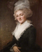 Репродукция картины "anne, lady holte (1734–1799)" художника "ромни джордж"