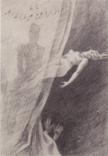 Репродукция картины "illustration of &#39;les diaboliques&#39;" художника "ропс фелисьен"