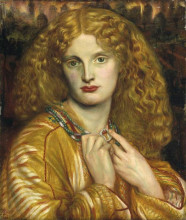 Копия картины "helen of troy" художника "россетти данте габриэль"
