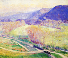 Картина "the valley of the seine" художника "роуз ги"