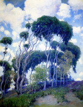 Репродукция картины "laguna eucalyptus" художника "роуз ги"