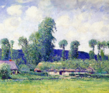 Копия картины "french farm" художника "роуз ги"