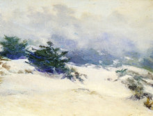 Картина "misty dunes, carmel" художника "роуз ги"
