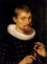 Копия картины "portrait of a man" художника "рубенс питер пауль"