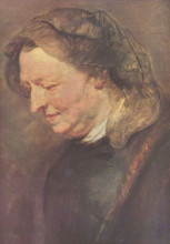 Копия картины "old woman" художника "рубенс питер пауль"