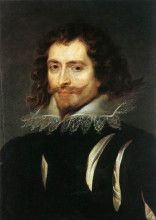 Репродукция картины "portrait of george villiers, 1st duke of buckingham" художника "рубенс питер пауль"