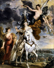 Репродукция картины "the triumph of juliers, 1st september 1610" художника "рубенс питер пауль"