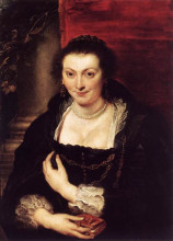 Копия картины "portrait of isabella brant" художника "рубенс питер пауль"