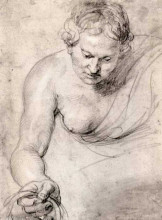 Копия картины "woman" художника "рубенс питер пауль"