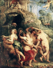 Репродукция картины "feast of venus" художника "рубенс питер пауль"