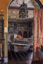 Копия картины "гостиная дома в тауншенде" художника "альма-тадема лоуренс"