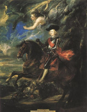 Копия картины "the cardinal infante" художника "рубенс питер пауль"