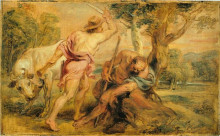 Копия картины "mercury and argus" художника "рубенс питер пауль"